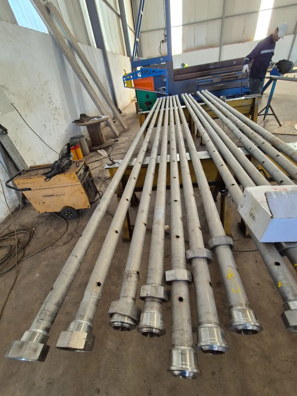 Spools de tuyauterie préfabriqués en atelier