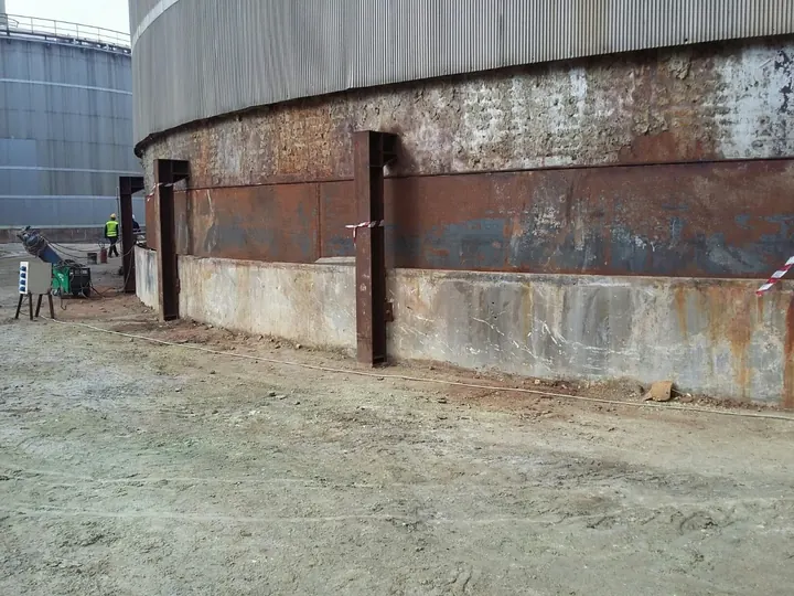 Bacs de soufre liquide de l’unité 51 remis en état sur le site de Jorf Lasfar